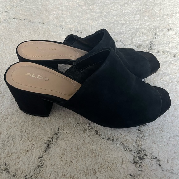 ALDO Black Sandals (Size 6.5) - Picture 2 of 10